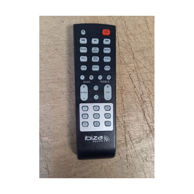 TELECOMMANDE POUR SPLBOX100 IBIZA TELECOMMANDE POUR SPLBOX100 IBIZA