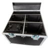 FLIGHT CASE POUR 4 x  LYRES INTRUDER / EXPLORER SPOT