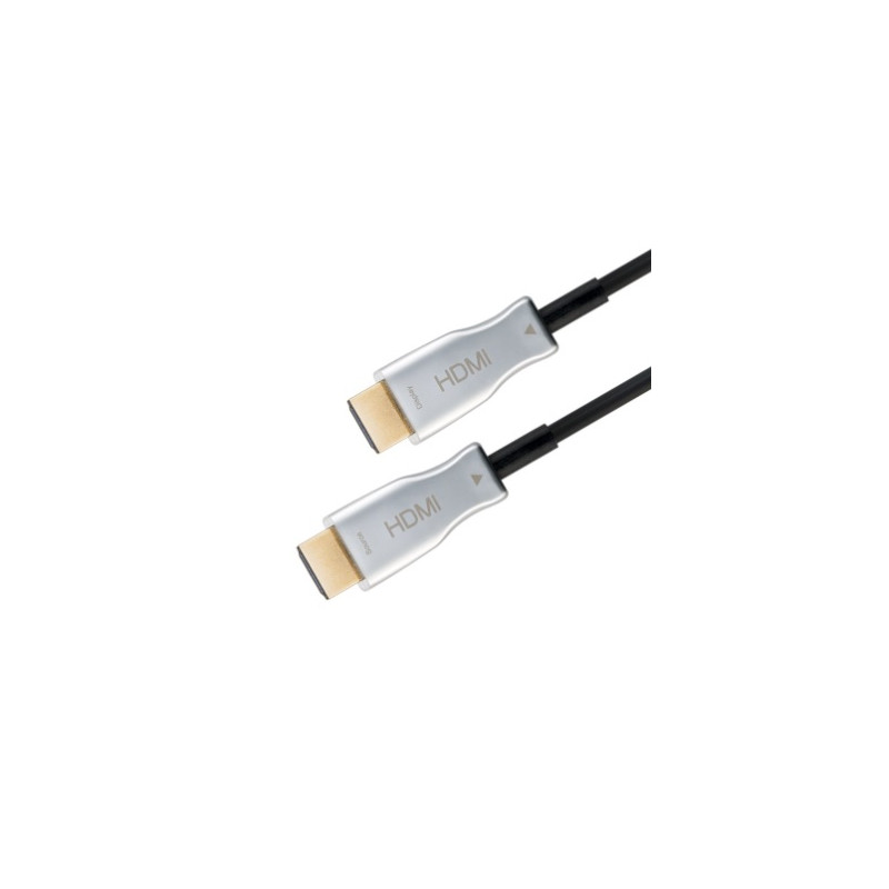 CORDON HDMI A FIBRE OPTIQUE 4K 60HZ 10 M GOOBAY CORDON HDMI A FIBRE OPTIQUE 4K 60HZ 10 M GOOBAY
