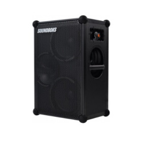 ENCEINTE SUR BATTERIE USB-C 2 x 10- BT 5.0 NOIRE SOUNDBOKS