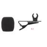 2 BONNETTES + 1 PINCE CRAVATE CVL-B/C - SHURE