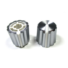BOUTON DE POTENTIOMETRE ARGENT POUR DJM PIONEER (6080)
