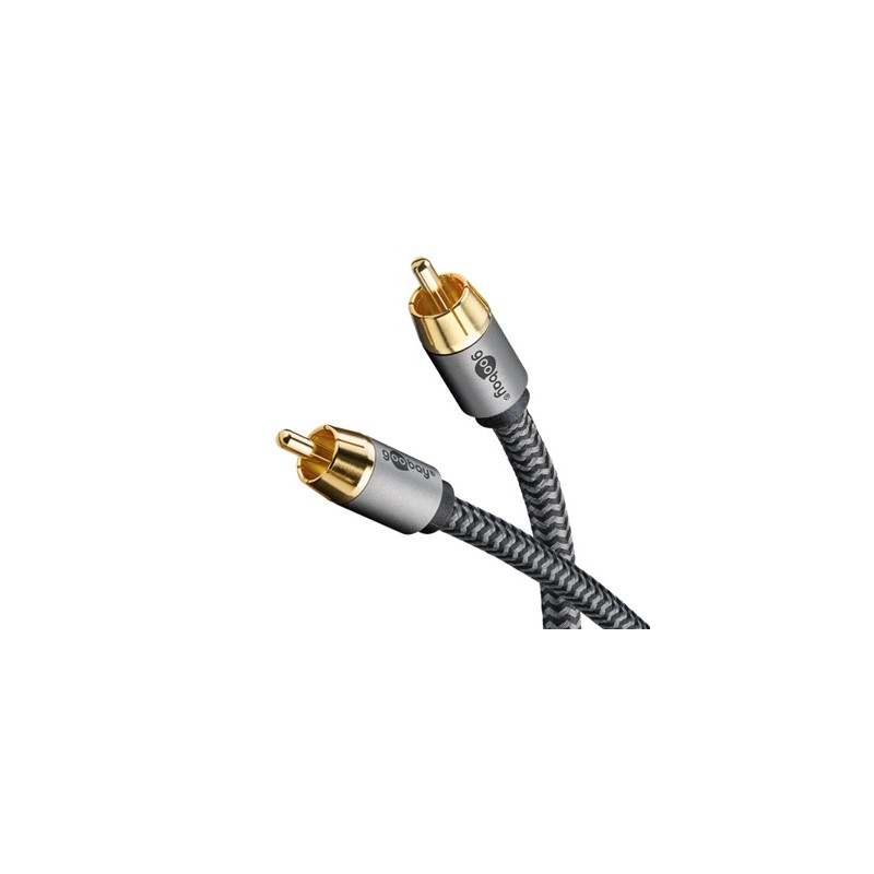 CORDON RCA MALE / RCA  MALE MONO 2 METRES GOOBAY