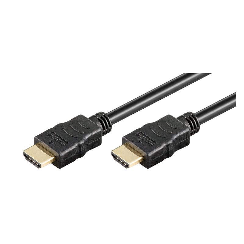 CORDON HDMI HAUTE VITESSE MALE/MALE 4K/60Hz 3 M NOIR