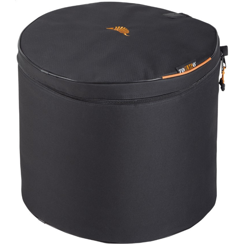 HOUSSE TOM 10"x08" NOIR TOBAGO