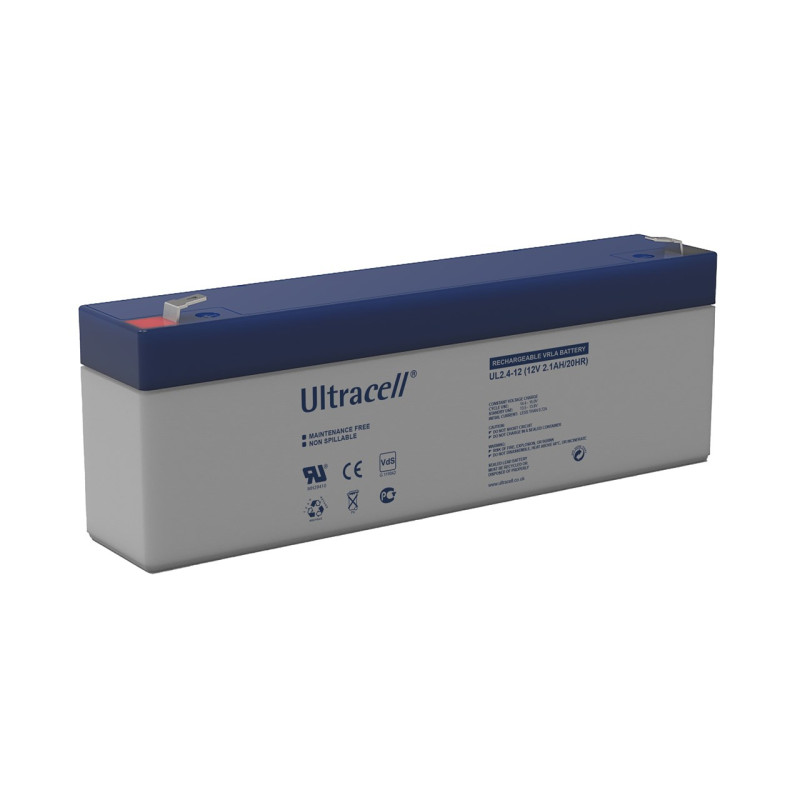BATTERIE PLOMB 12V 2.1AH 178X35X60mm ULTRACELL BATTERIE PLOMB 12V 2.1AH 178X35X60mm ULTRACELL