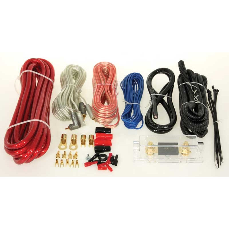 KIT DE CABLAGE COMPLET 60A POUR SONO VOITURE KIT DE CABLAGE COMPLET 60A POUR SONO VOITURE