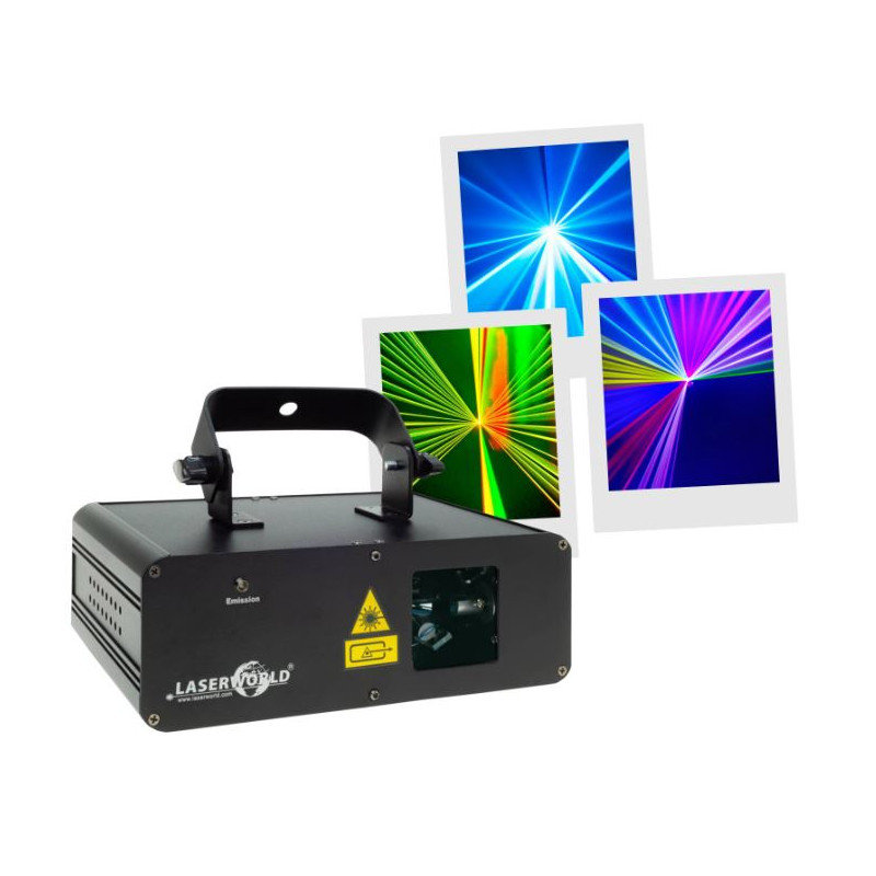 LASER 400MW MULTICOLORE LASERWORLD