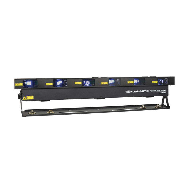LASER POLYCHROME A 6 FAISCEAUX LARGE 750MW SHOWTEC
