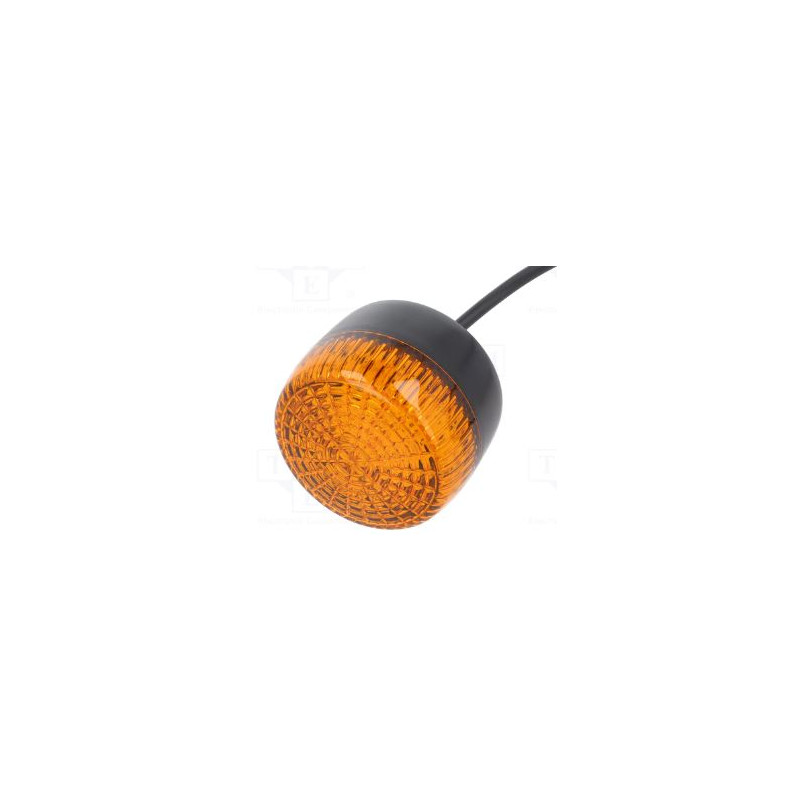 FLASH ELECTRONIQUE 24VCC 85MA ORANGE