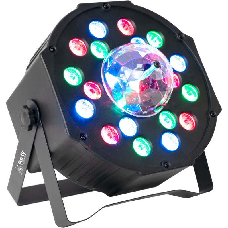 PROJECTEUR PAR DMX A LED AVEC ASTRO PARTY PROJECTEUR PAR DMX A LED AVEC ASTRO PARTY