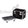 FLIGHT CASE POUR 2 ENCEINTES P15 NEXO