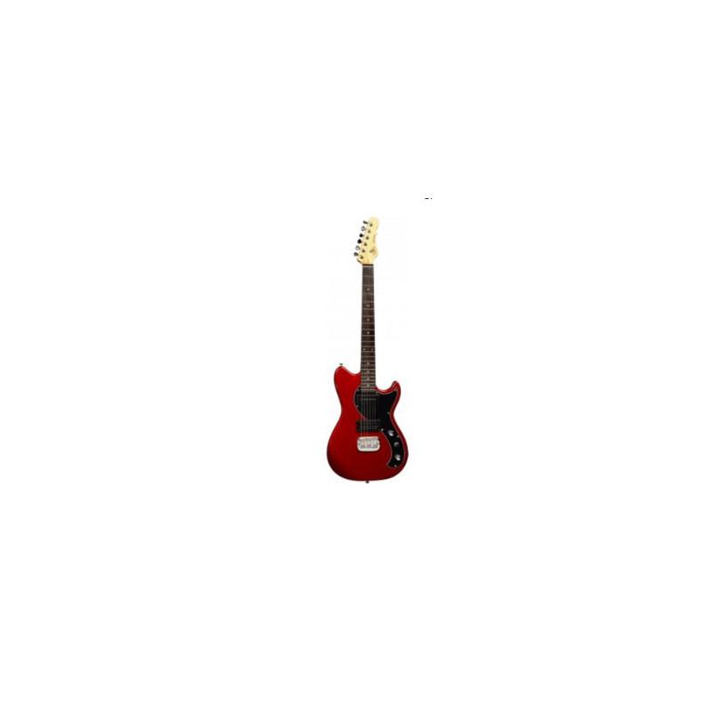 GUITARE ELECTRIQUE G&L TRIBUTE FALLOUT CANDY APPLE RED