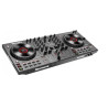 CONTROLEUR NUMARK 4 VOIES + ECRAN + CARTE SON USB NS 4 FX