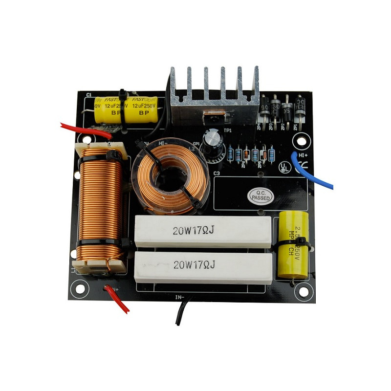 FILTRE PASSIF 2 VOIES 3KHz 12DB/OCT 400W 8 OHMS SATELLITE OCTAVE AUDIOPHONY FILTRE PASSIF 2 VOIES 3KHz 12DB/OCT 400W 8 OHMS SATELLITE OCTAVE AUDIOPHONY