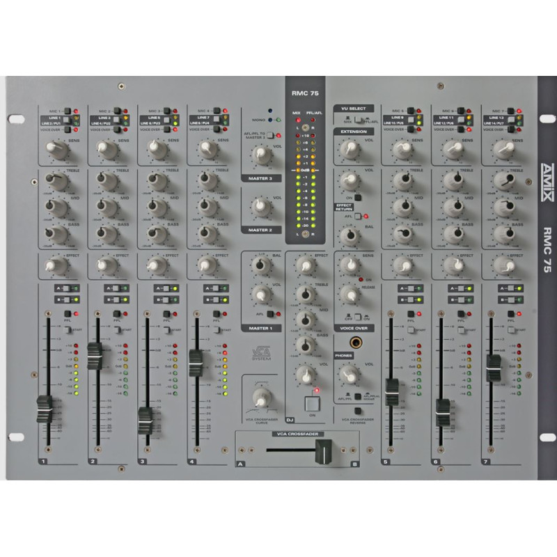 MIXAGE 7 VOIES DJ 24IN 3 OUT PRO AMIX MIXAGE 7 VOIES DJ 24IN 3 OUT PRO AMIX