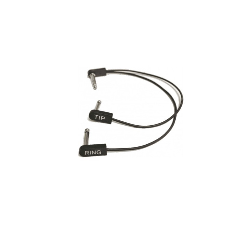 CABLE INSERT JACK STÉRÉO / 2 J. MONO - 30 CM EBS CABLE INSERT JACK STÉRÉO / 2 J. MONO - 30 CM EBS