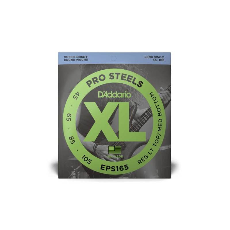 JEU DE CORDES BASSE PROSTEELS 45-105 D'ADDARIO JEU DE CORDES BASSE PROSTEELS 45-105 D'ADDARIO