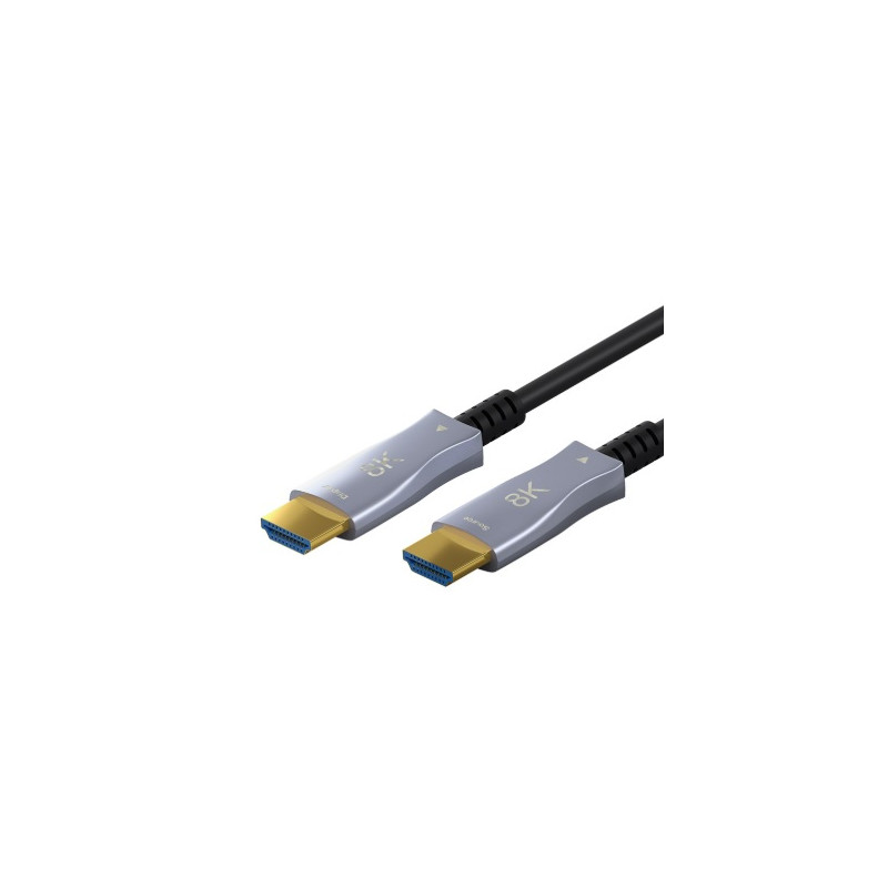 CORDON HDMI OPTIQUE HYBRIDE 8K 60HZ 20 M GOOBAY CORDON HDMI OPTIQUE HYBRIDE 8K 60HZ 20 M GOOBAY