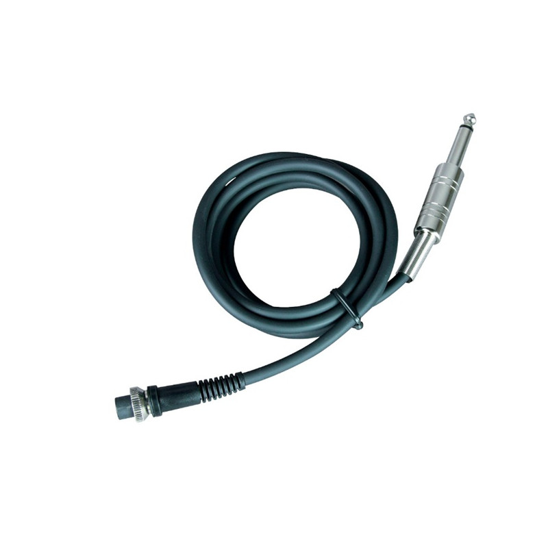 CABLE JACK 6.35MM POUR BOITIER EMETTEUR GUITARE MIPRO CABLE JACK 6.35MM POUR BOITIER EMETTEUR GUITARE MIPRO