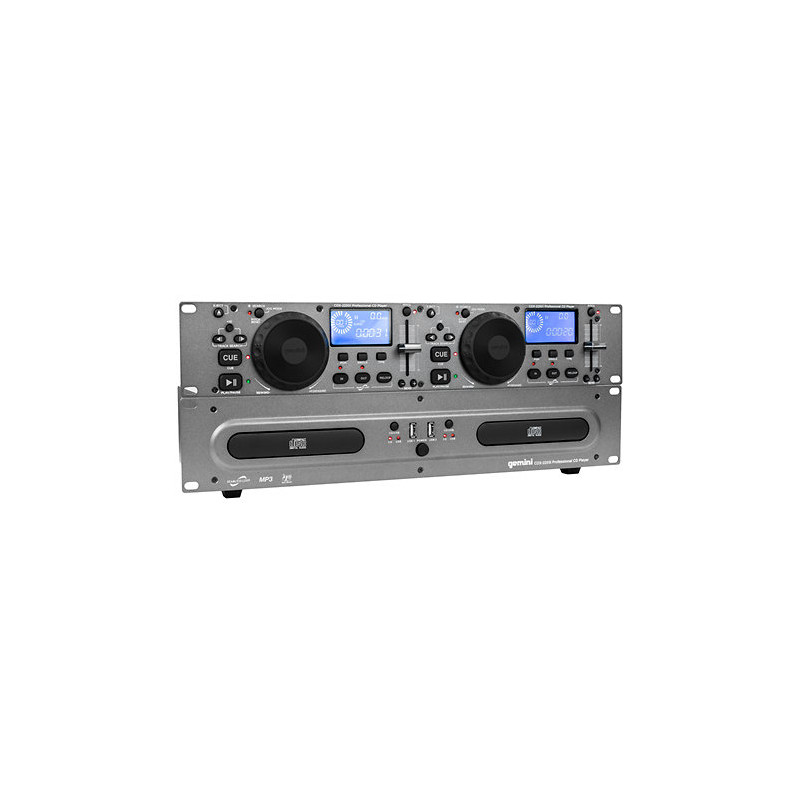 PLATINE CD MP3 RACKABLE GEMINI