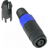 FICHE PRO LOCK FEMELLE POUR CABLE (2 PIECES) HILEC