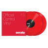 PAIRE DE VINYLES ROUGES SERATO