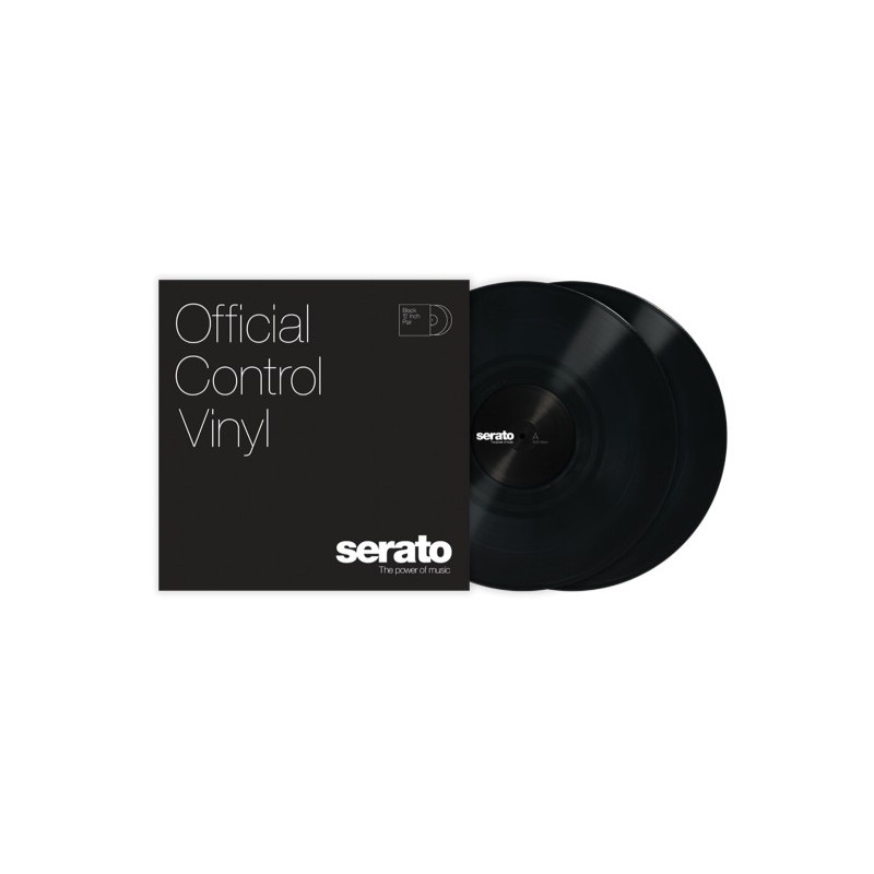 PAIRE DE VINYLES ROUGES SERATO PAIRE DE VINYLES ROUGES SERATO