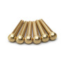6 CHEVILLES GUITARE ACOUSTIQUE 5mm LAITON HOSCO