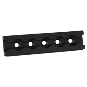 Adam Hall Rail de Montage Cargo noir