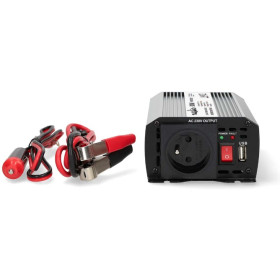 CONVERTISSEUR 12V DC VERS 230V 300W AVEC PORT USB