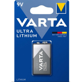 PILE LITHIUM 9V 1.2A - VARTA