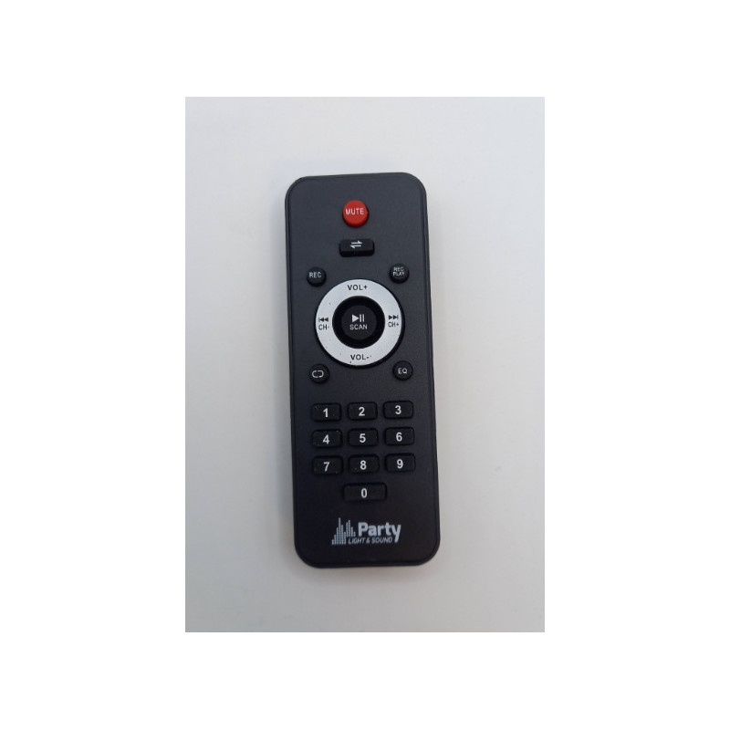 TELECOMMANDE POUR ENCEINTE PARTY15LED