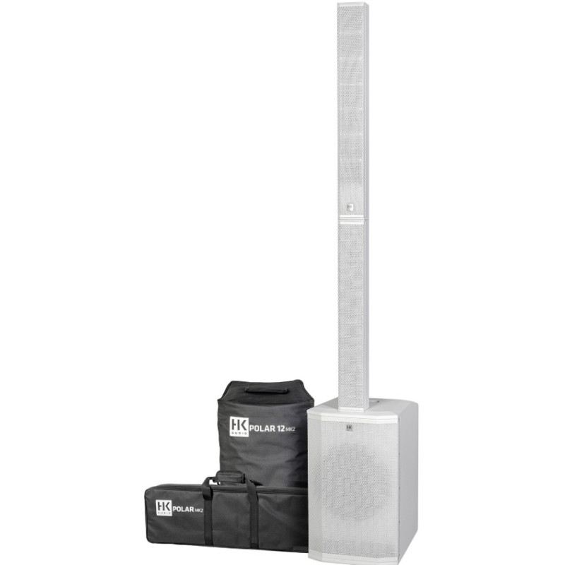 SYSTEME A COLONNE AVEC HOUSSE KIT BT 12' 2000W NOIR HK AUDIO