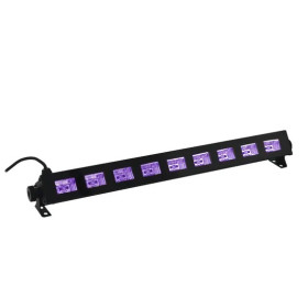 BARRE A LED UV 9 X 1W EUROLITE
