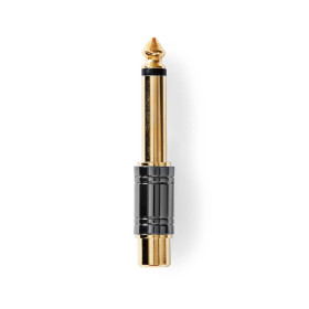 ADAPTATEUR PRO JACK MALE 6.35 MONO / RCA FEMELLE NEDIS