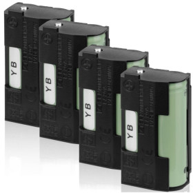 LOT DE 4 ACCU NIMH SENNHEISER POUR EK1038 / SK2015