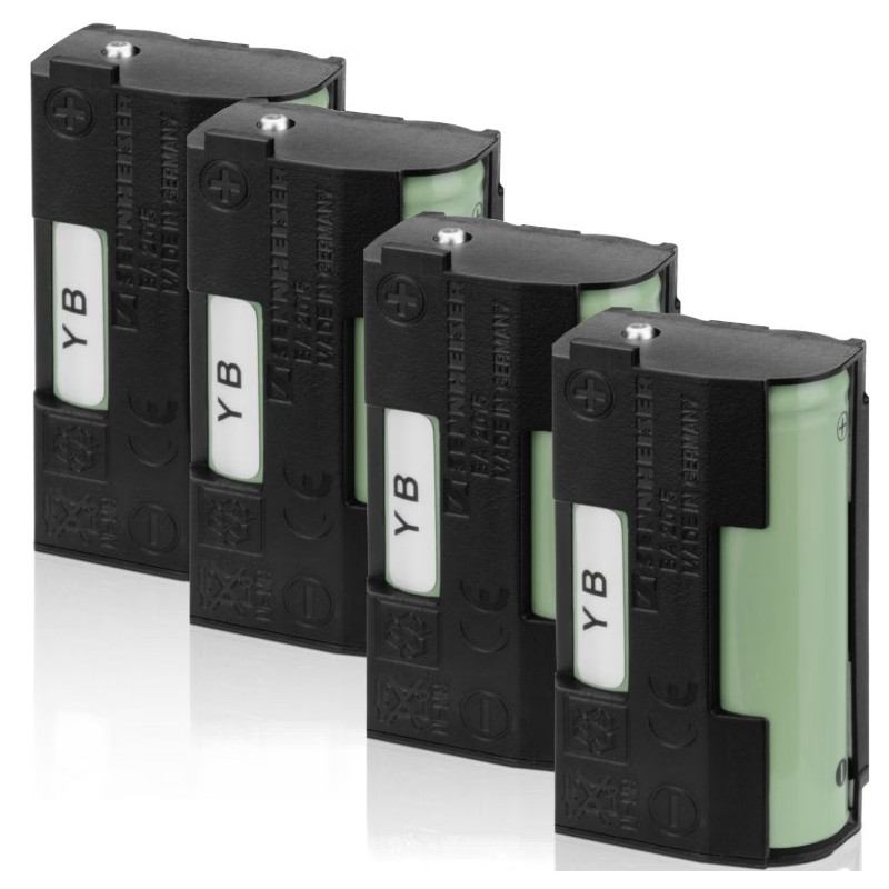 LOT DE 4 ACCU NIMH SENNHEISER POUR EK1038 / SK2015