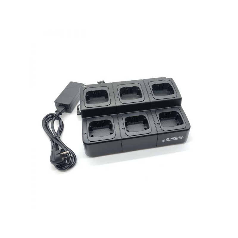 CHARGEUR MULTIPLE POUR TALKIES-WALKIES/BATTERIES JEFTON