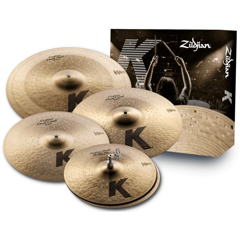 ZILDJIAN KCD900 PACK - SET DARK 14"-16"-18"-20"