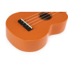 UKULELE SOPRANO ORANGE BRILLANT HOUSSE MAHALO