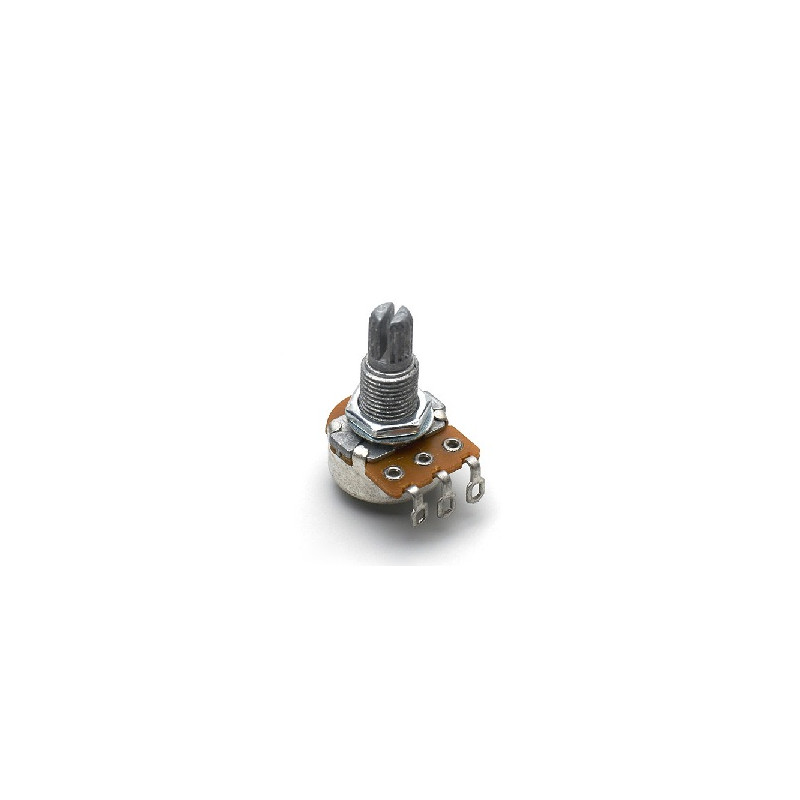 POTENTIOMETRE GUITARE MINI 250K LINEAIRE AVEC POINT POTENTIOMETRE GUITARE MINI 250K LINEAIRE AVEC POINT