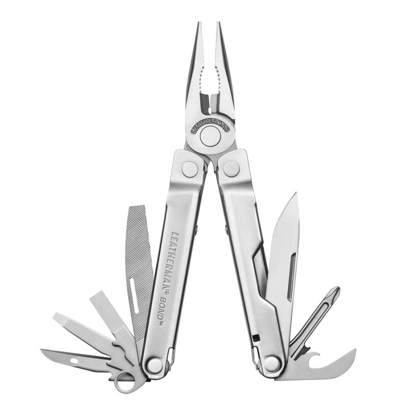 LEATHERMAN PINCE OUTIL MULTIFONCTIONS BOND, LIVRÉ AVEC ÉTUI LEATHERMAN PINCE OUTIL MULTIFONCTIONS BOND, LIVRÉ AVEC ÉTUI