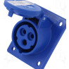 CONNECTEUR ALIMENTATION AC SOCLE FEMELLE 16A 230VAC PCE CONNECTEUR ALIMENTATION AC SOCLE FEMELLE 16A 230VAC PCE