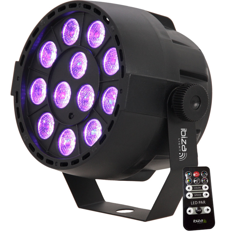 PROJECTEUR PAR A LED 12 x 3W RVB 3-en-1 PROJECTEUR PAR A LED 12 x 3W RVB 3-en-1