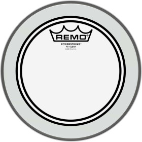PEAU DE TOM 8" POWERSTROKE 3 TRANSPARENTE REMO