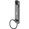 SLIM 8-PORT HUB USB AVEC HDMI ET RJ45 GOOBAY SLIM 8-PORT HUB USB AVEC HDMI ET RJ45 GOOBAY