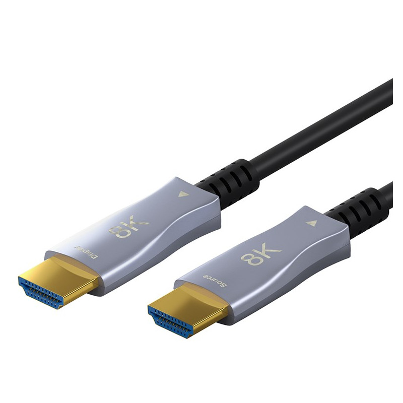 CORDON OPTIQUE HYBRIDE HDMI ULTRA HAUTE VITESSE 10M GOOBAY CORDON OPTIQUE HYBRIDE HDMI ULTRA HAUTE VITESSE 10M GOOBAY