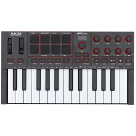 CLAVIER USB 25 TOUCHES 8 PADS 8 ENCODEURS AKAI