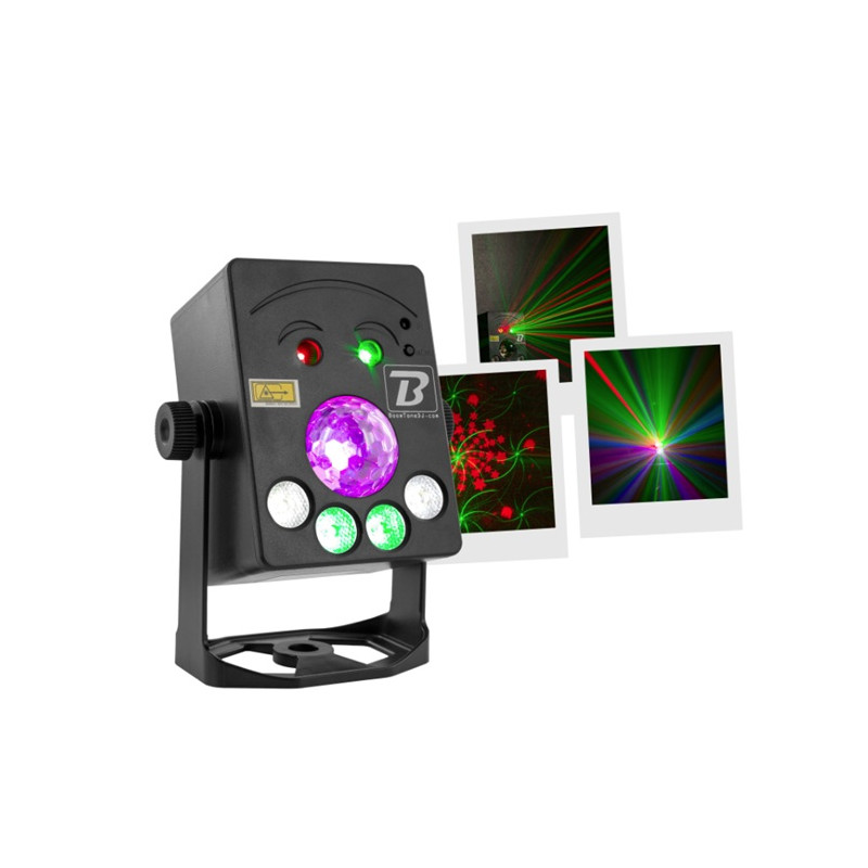 EFFET A LED 4 EN 1 BOOMTONE DJ
